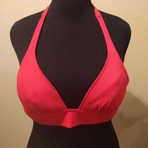 NWOT Victoria's Secret Red Bikini Halter Top